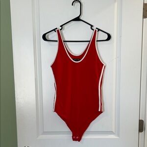 Wild Fable Red Top with White Accents